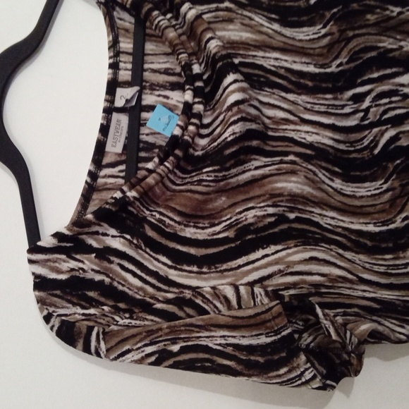 Chico's EasyWear Cowl Neck Top - Picture 3 of 8